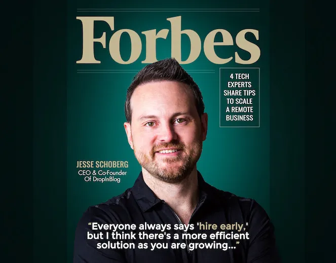 Jesse Schoberg featured in Forbes